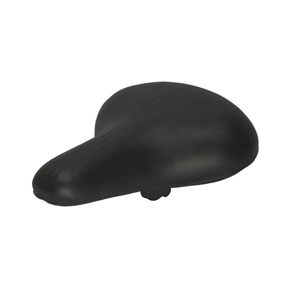 Selim Banco Bike Sueco 02 Molas PU Com carrinho Preto Confortavel MTB