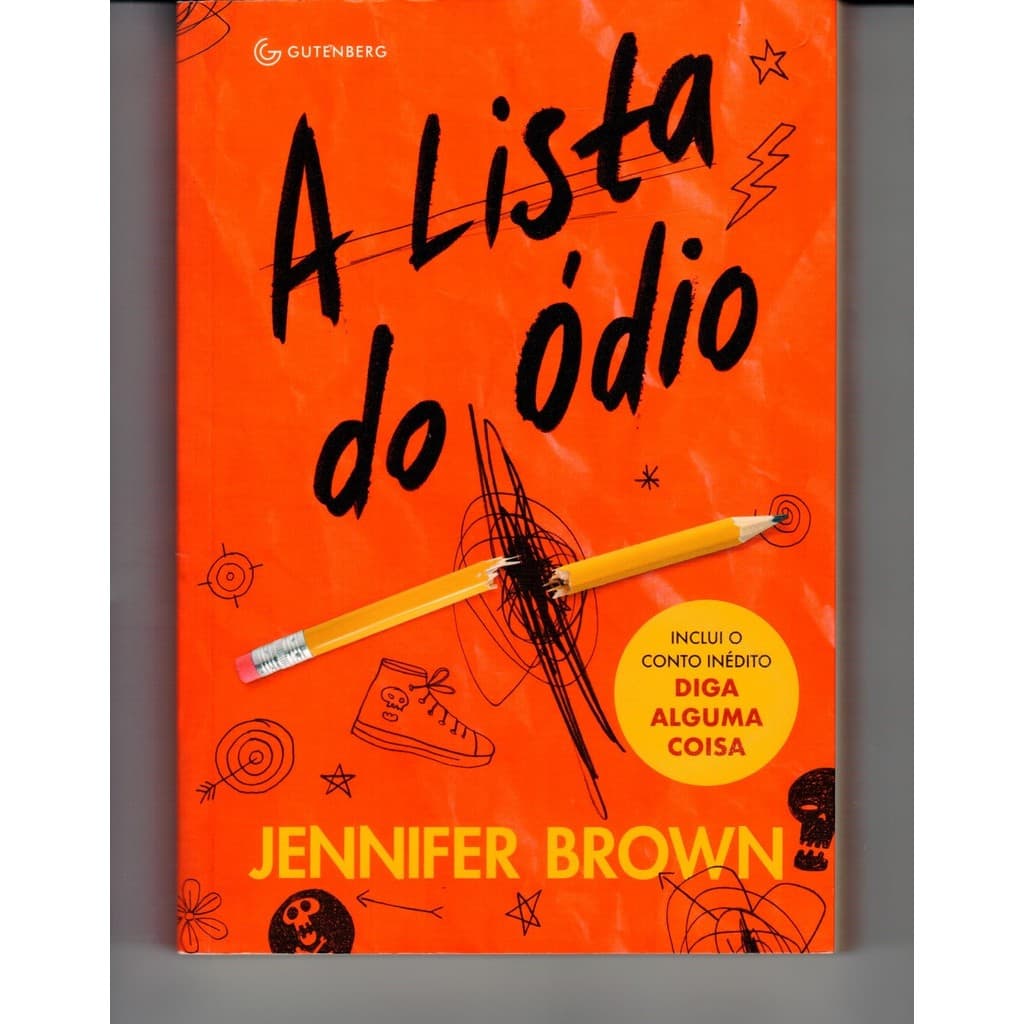 Livro A Lista do Ódio, de Jennifer Brown