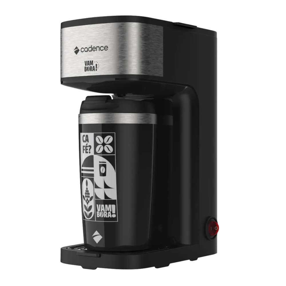 Cafeteira Elétrica Cadence Vambora Com Copo Térmico CAF207
