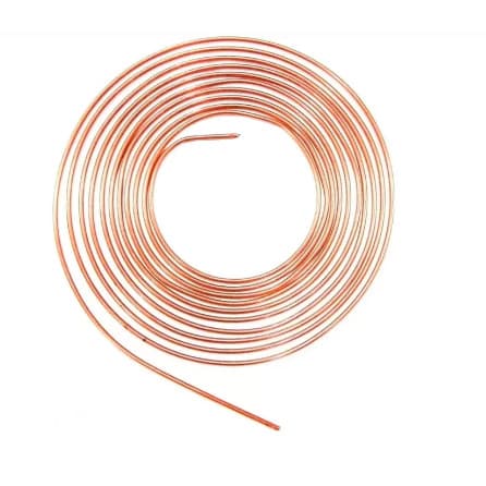 Tubo Capilar De Cobre 0,042mm Refrigeração Rolo Com 3 Metros
