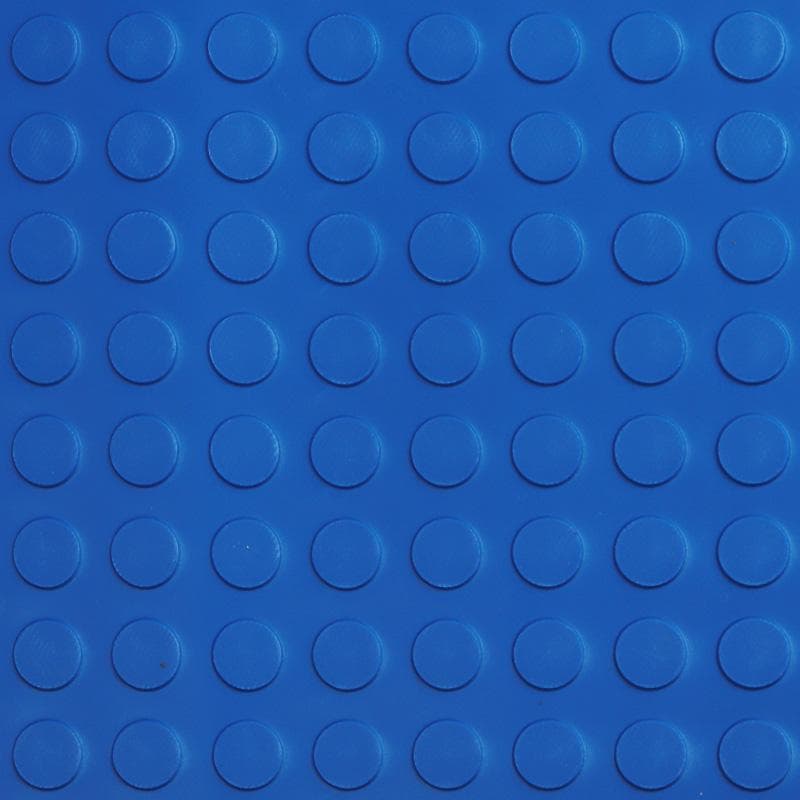 Piso Emborrachado Moeda 1,30x1m Fácil Instalar Antiderrapante