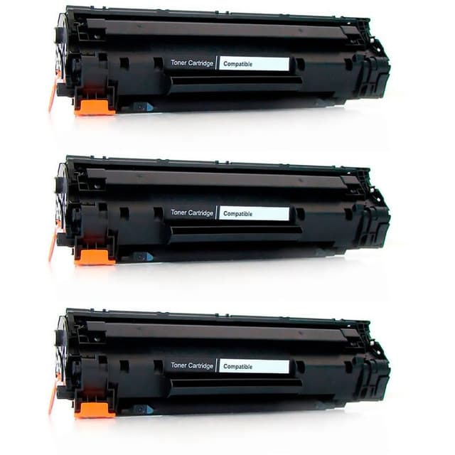 Kit 3 unidades Toner Compatível com HP CE285A 85A M1132 M1212 P1102