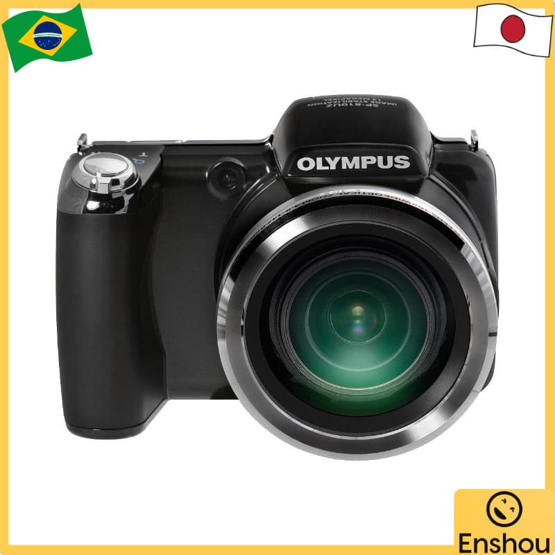 [USED]Do Japão [USADO] Olympus SP-810UZ-Câmera Digital-Compacta-zoom Óptico De 14.0 MP-36x-Preto