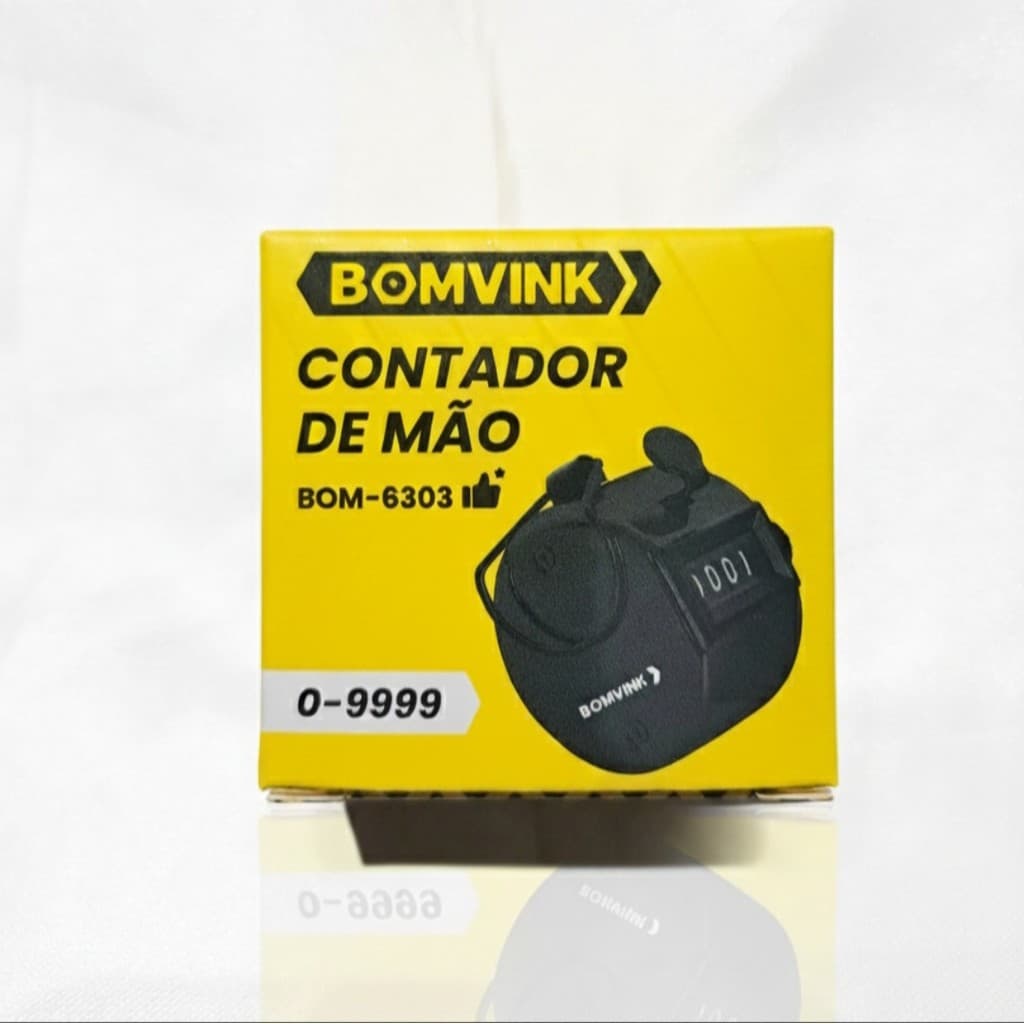 Contador Numérico Manual 4 Dígitos – Ideal para Eventos, Esportes e Inventário