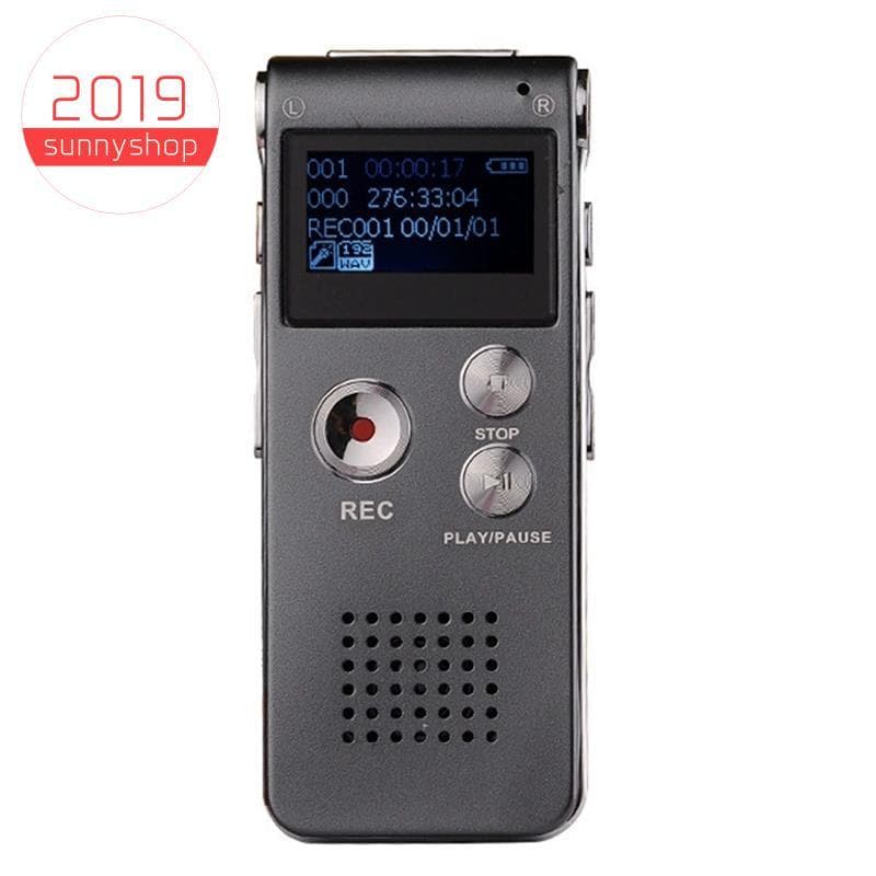 💖8G Gravador Digital Alto-Falante Externo Mini Gravação Inteligente MP3 Player