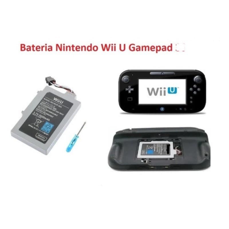 Bateria Nintendo Wii U 1500mah Wup 001 Wup-012