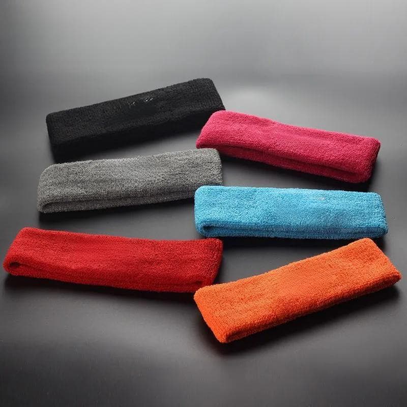 Esportes bandana masculino suor-absorvente feminino suor-guiando bandana antitranspirante correndo basquete Yoga F