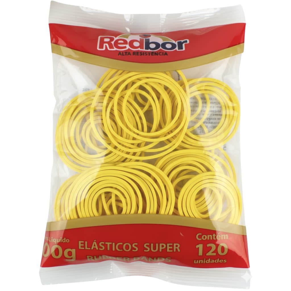 Elástico Liguinha Liga Borracha 120Un. Para Pamonha Dinheiro