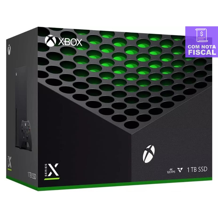 Xbox Series X Console 1TB Novo + Lacrado  Fiscal Garantida