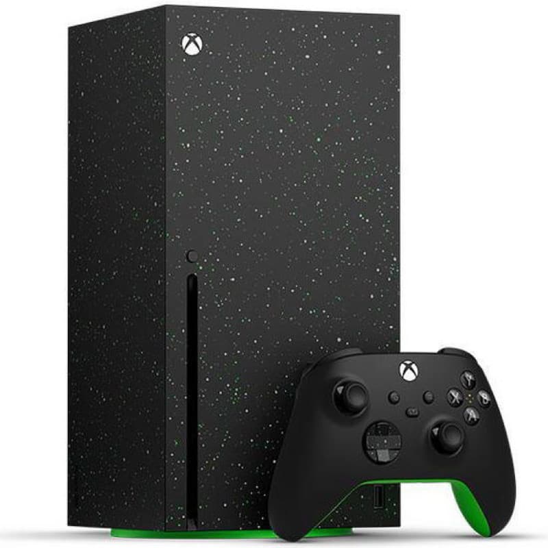 Console Microsoft Xbox Series X Galaxy Black 2tb Novo Preto - PRONTA ENTREGA - COM NF E GARANTIA DE 1 ANO!