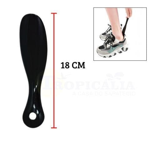 Calçadeira de Plástico para Sapato Tênis Bota Calçados Calçador 18cm