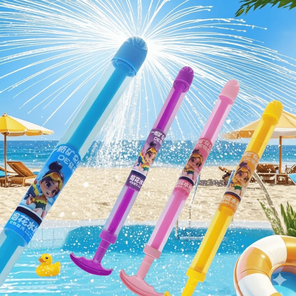 Lança Água Pump Infantil – Brinquedo Super Jato Longo para Piscina e Praia