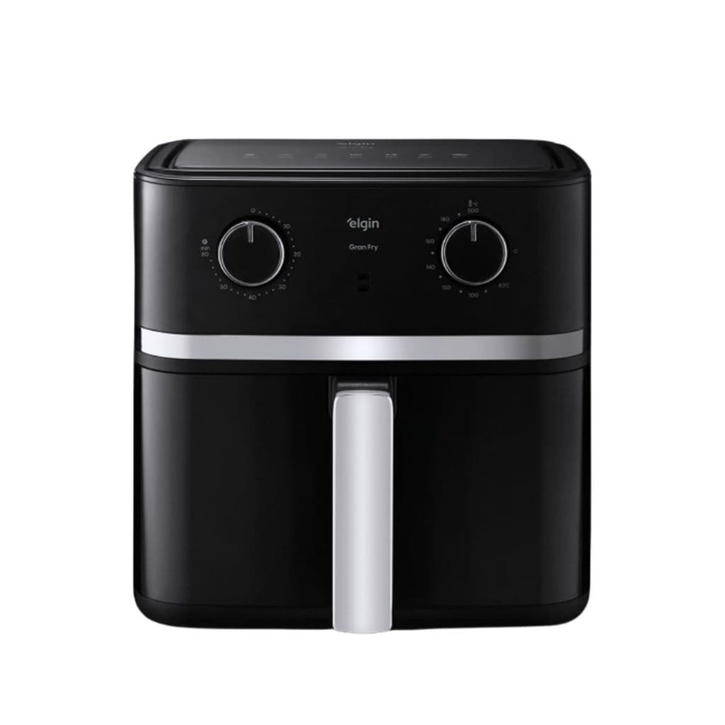 Fritadeira Elétrica sem Óleo Air Fryer Prática Fry 8L Elgin 1750W Grelha Removível Antiaderente