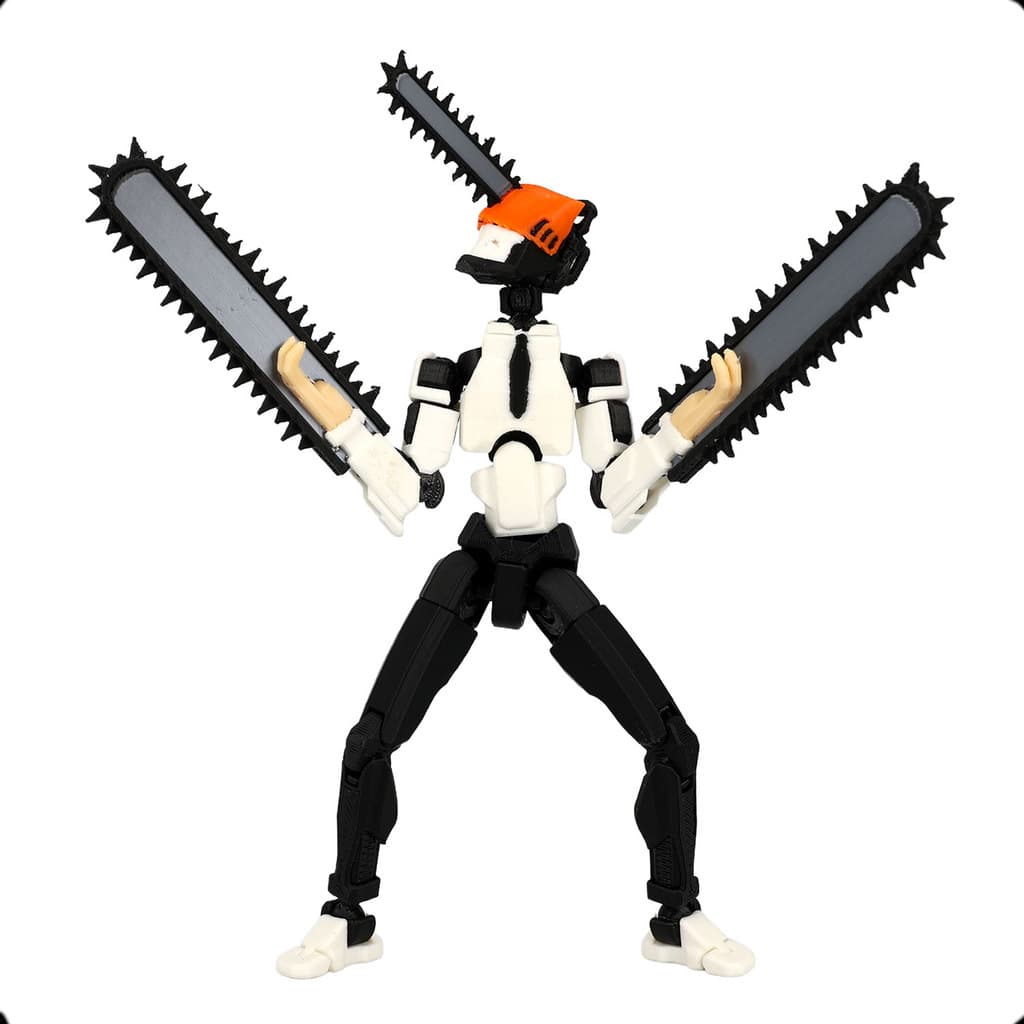 Boneco Dummy 13 – Denji-Chainsaw Man – Multi Articulado