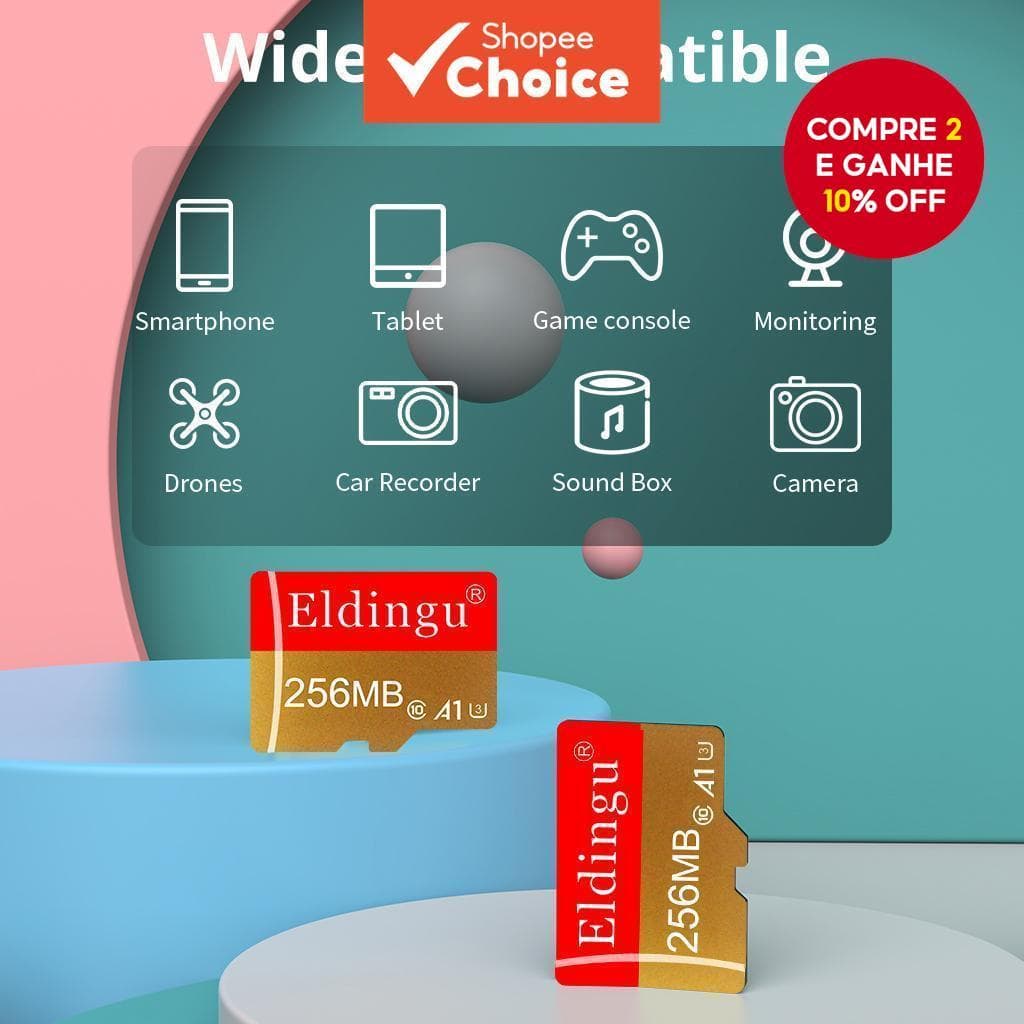  Novo Cartão de Memória 512MB 256MB 128MB Cartão Flash de Pequena Capacidade com Adaptador para Câmera Tablet e