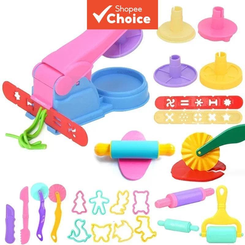 Molde De Plasticina 3D Criativo Kit De Ferramentas De Argila DIY , Brinquedos De Lodo E Mole , Aniversário De Brinquedo 