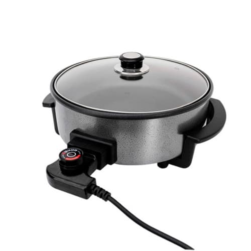 Panela Elétrica Mangiare aper01i-02 Preta Redonda 30cm 1500w 220v Agratto