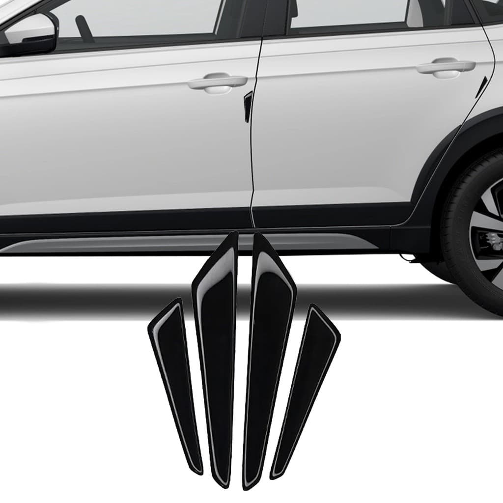 Safe Door Protetor de Quina Canto Porta Preto