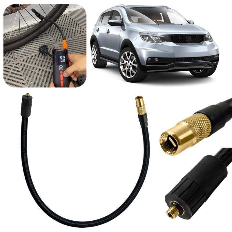 Conector Adaptadores Mandril Ar Cobre KOOL Mangueira Flexível Nylon Para Vazamento Menos Inflação