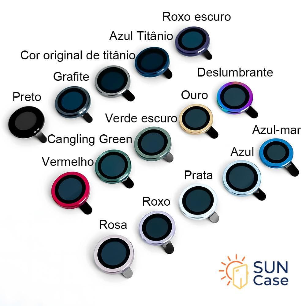 Película Lente De Câmera Para iPhone 17 16 15 14 13 12 11 16E 17E Pro Plus Max Mini Single-Lens Protector Film Lens M005