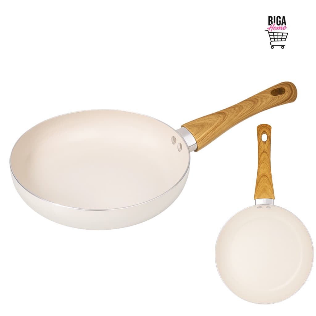 Frigideira Antiaderente Paris de Alumínio e Soft Touch Revestimento Cerâmico Premium 20cm