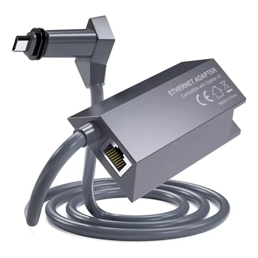 Ethernet Starlink V2 Adaptador Rj45 Internet 1200 Mbps
