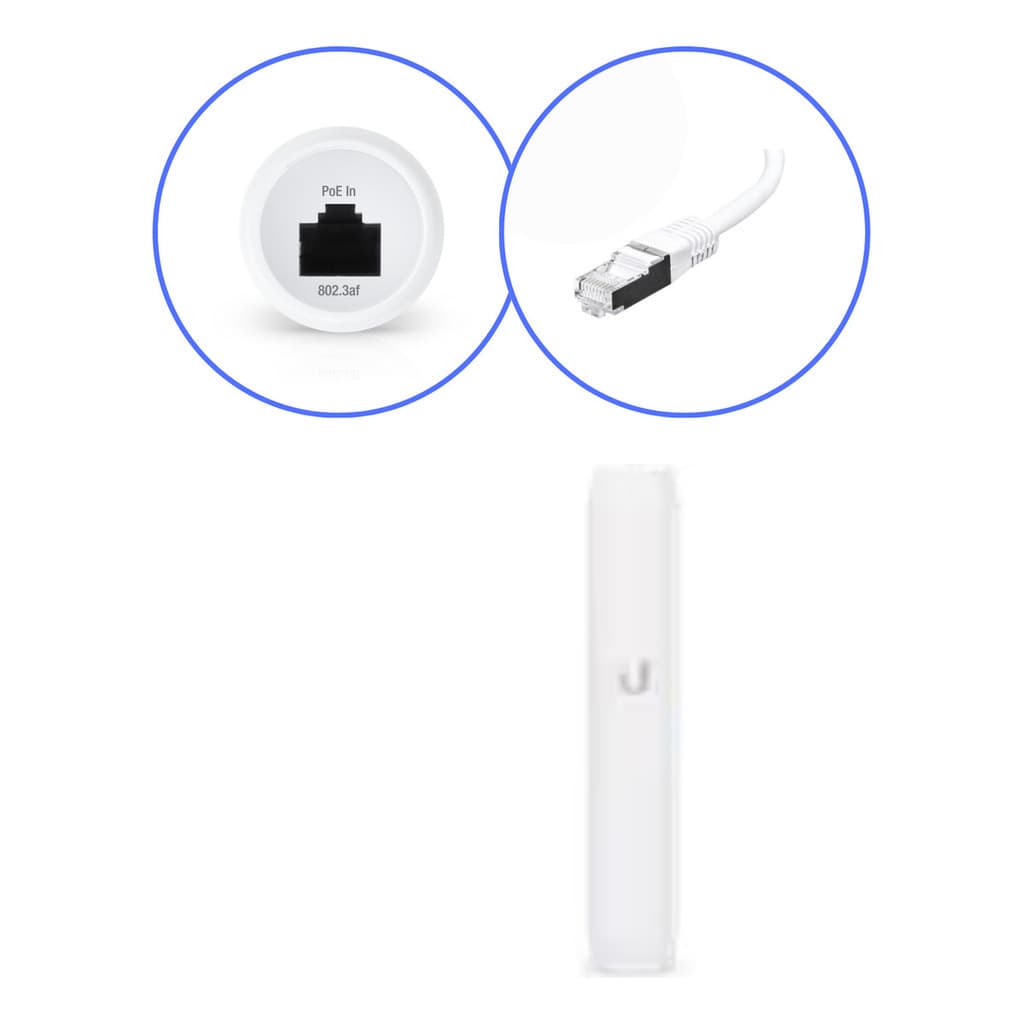 Ubiquiti Ins-3af-o-g Adaptador Gigabit Poe Profissional Top 110v/220v