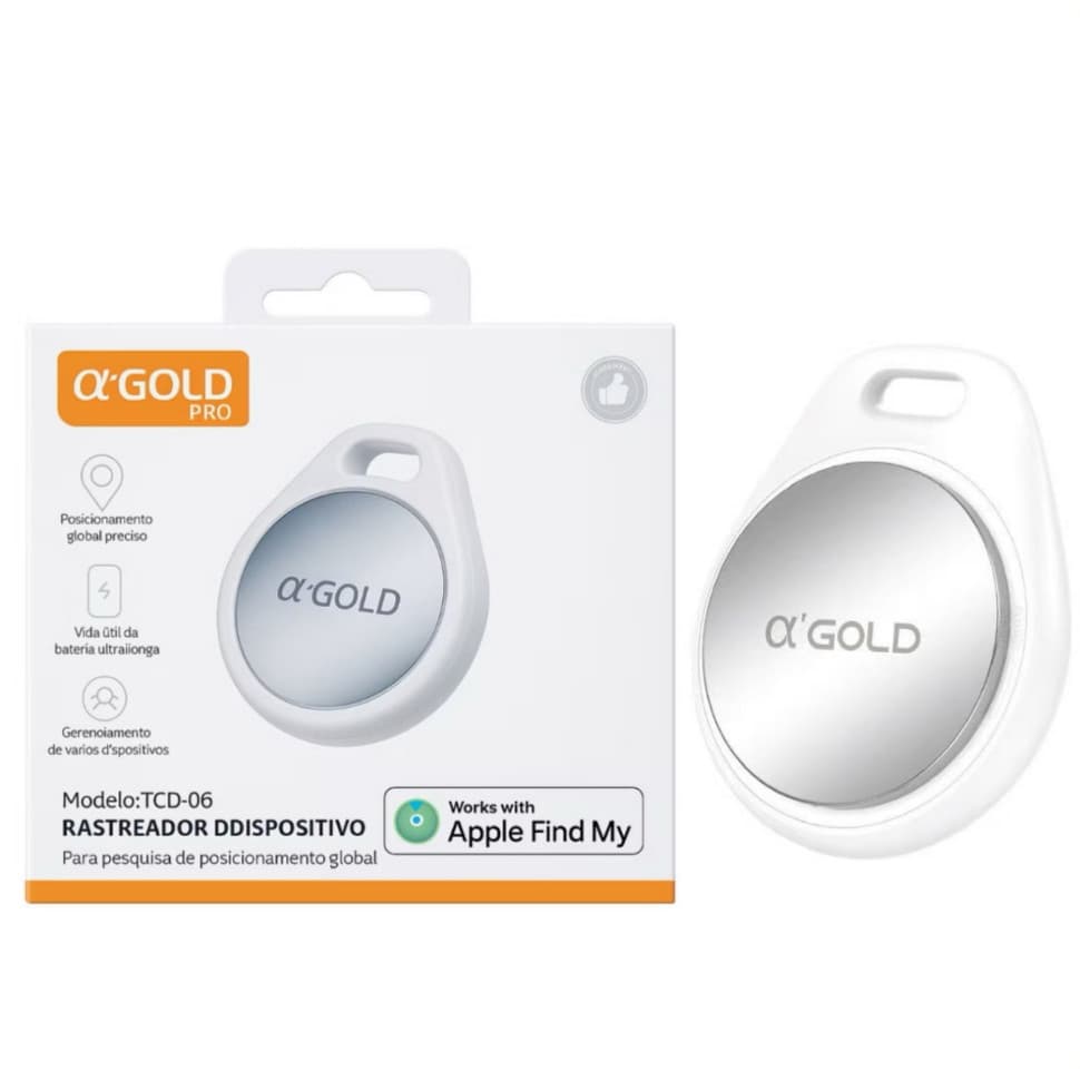 Smart Tag Rastreador  GPS Localizador Air Tag Inteligente (Apple Find My) original A'GOLD