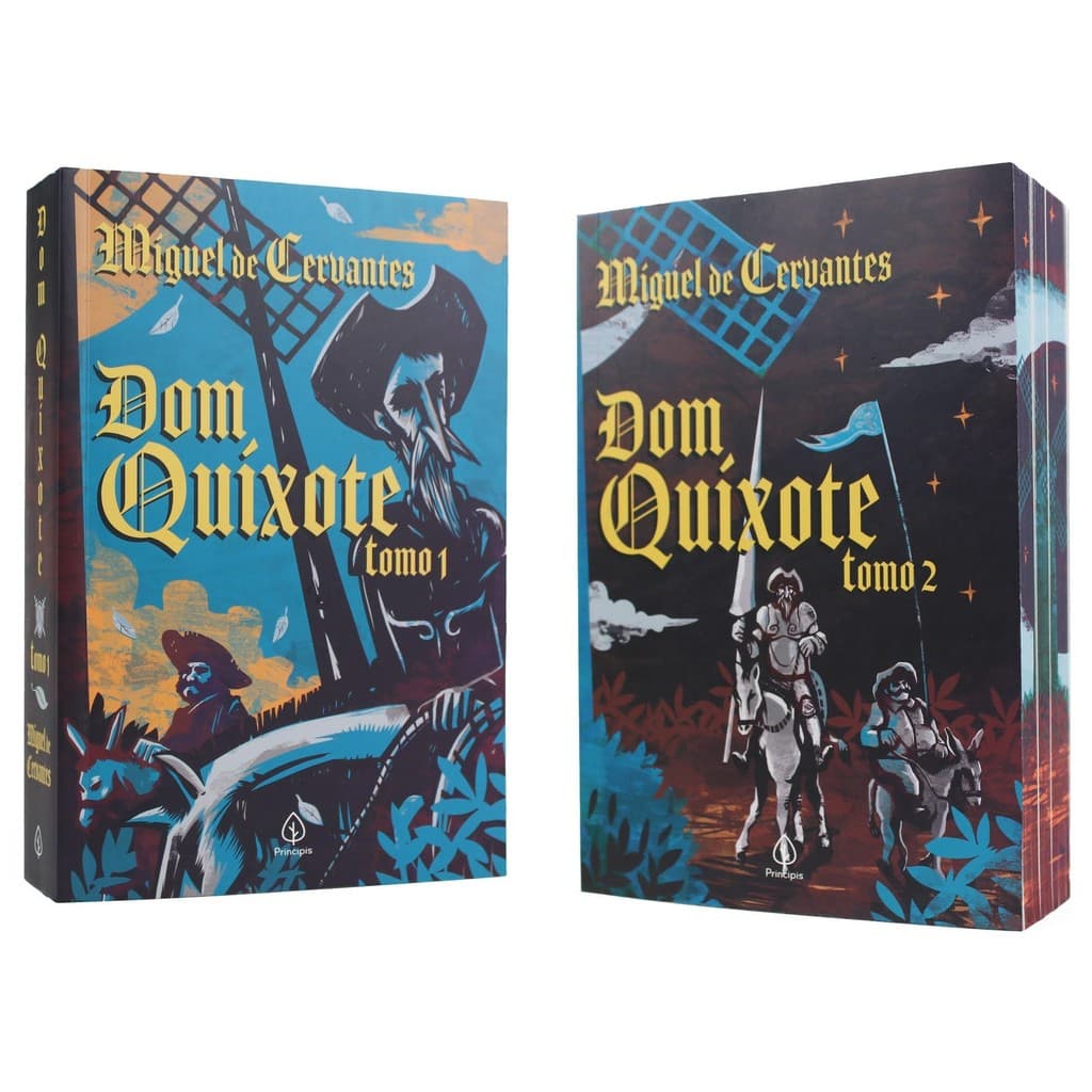 Kit 2 Livros Dom Quixote - Tomo 1 e 2 - Edição Integral