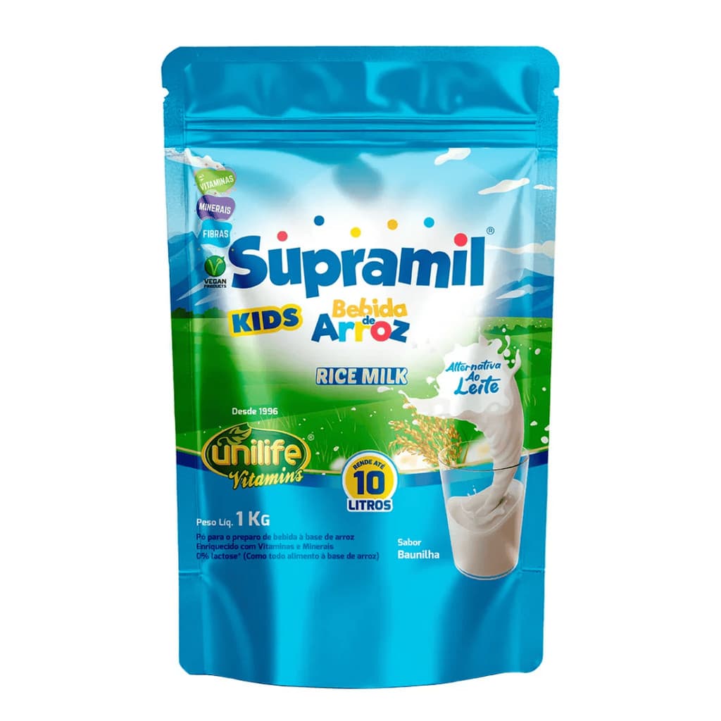Bebida De Arroz Rice Milk Supramil Kids 1kg Unilife