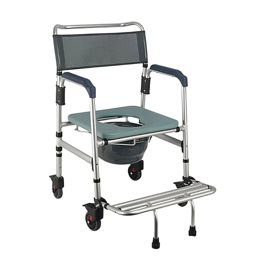 Cadeira de Banho Aluminio Suporte Até 135KG Desmontável SC101 Hidrolight