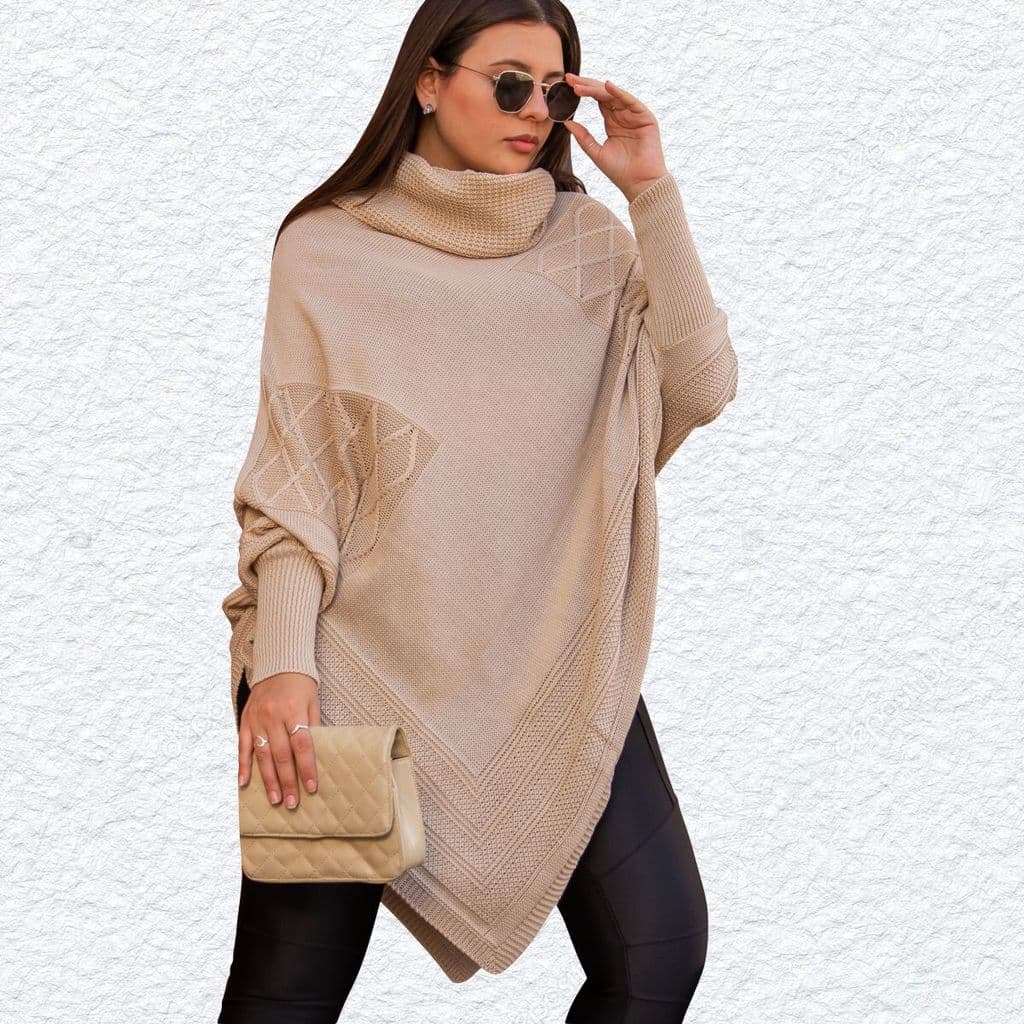 Blusa de Frio Lã Quentinha Feminina Casual Tamanho G Plus Size veste 38 a 46