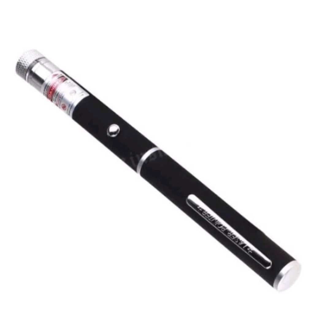 Caneta Laser Pointer Verde 5000MW Profissional 5 Pontas