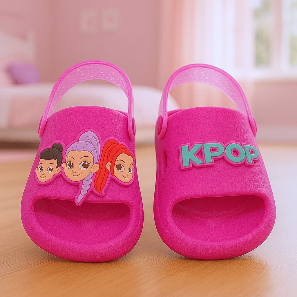 Chinelo Infantil Nuvem Slide Menina Estillosa Colorido Unicornio Borboletas Macio Confortável Leve