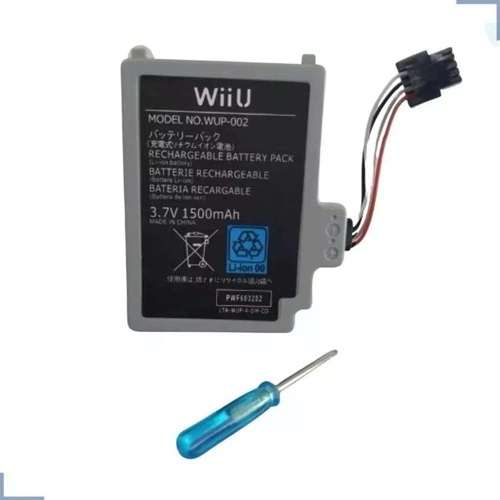Bateria Nintendo Wii U Gamepad 1500 mah Wup 001 Wup-012