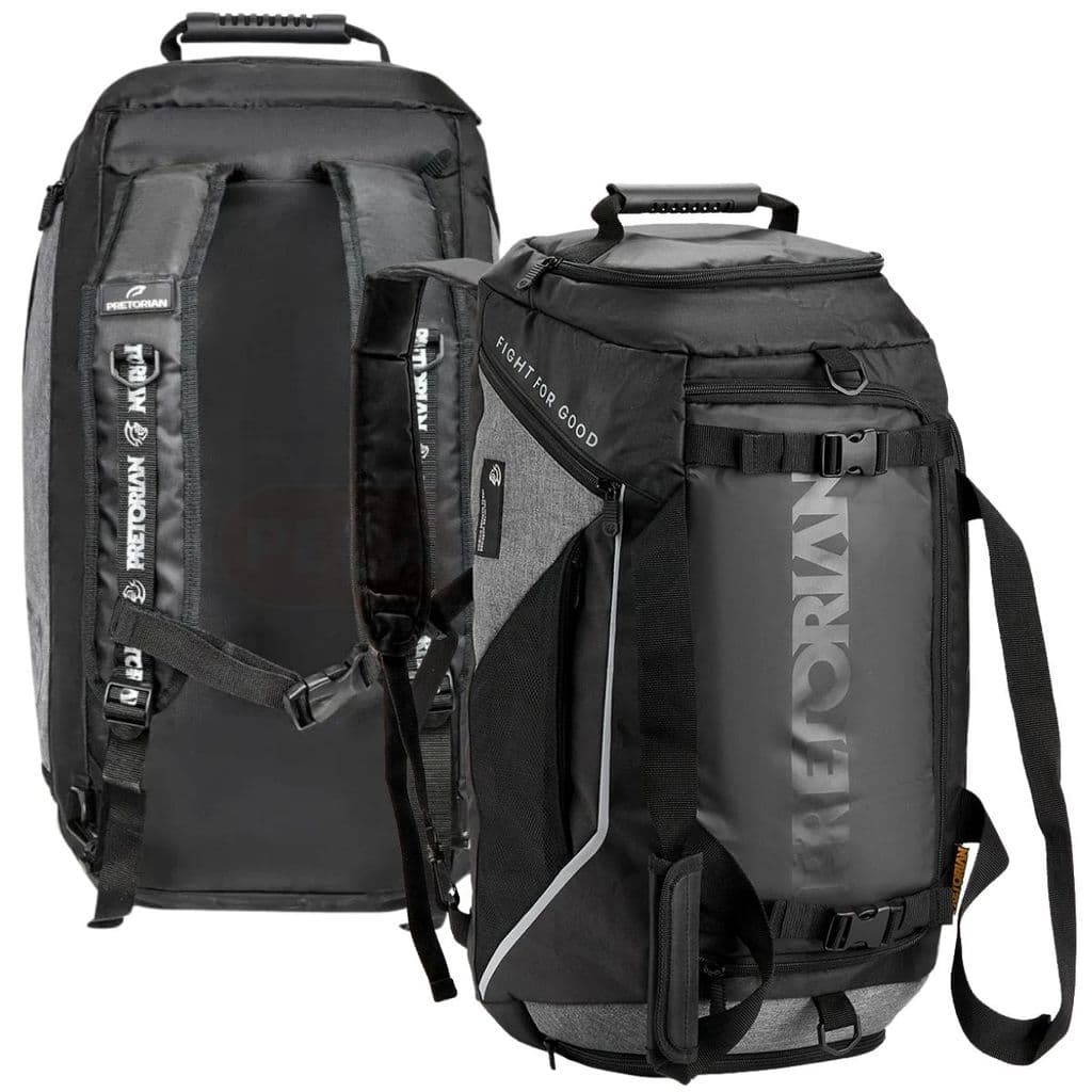 Bolsa Mochila Duffel 33L Para Academia, Viagem E Treino - Pretorian