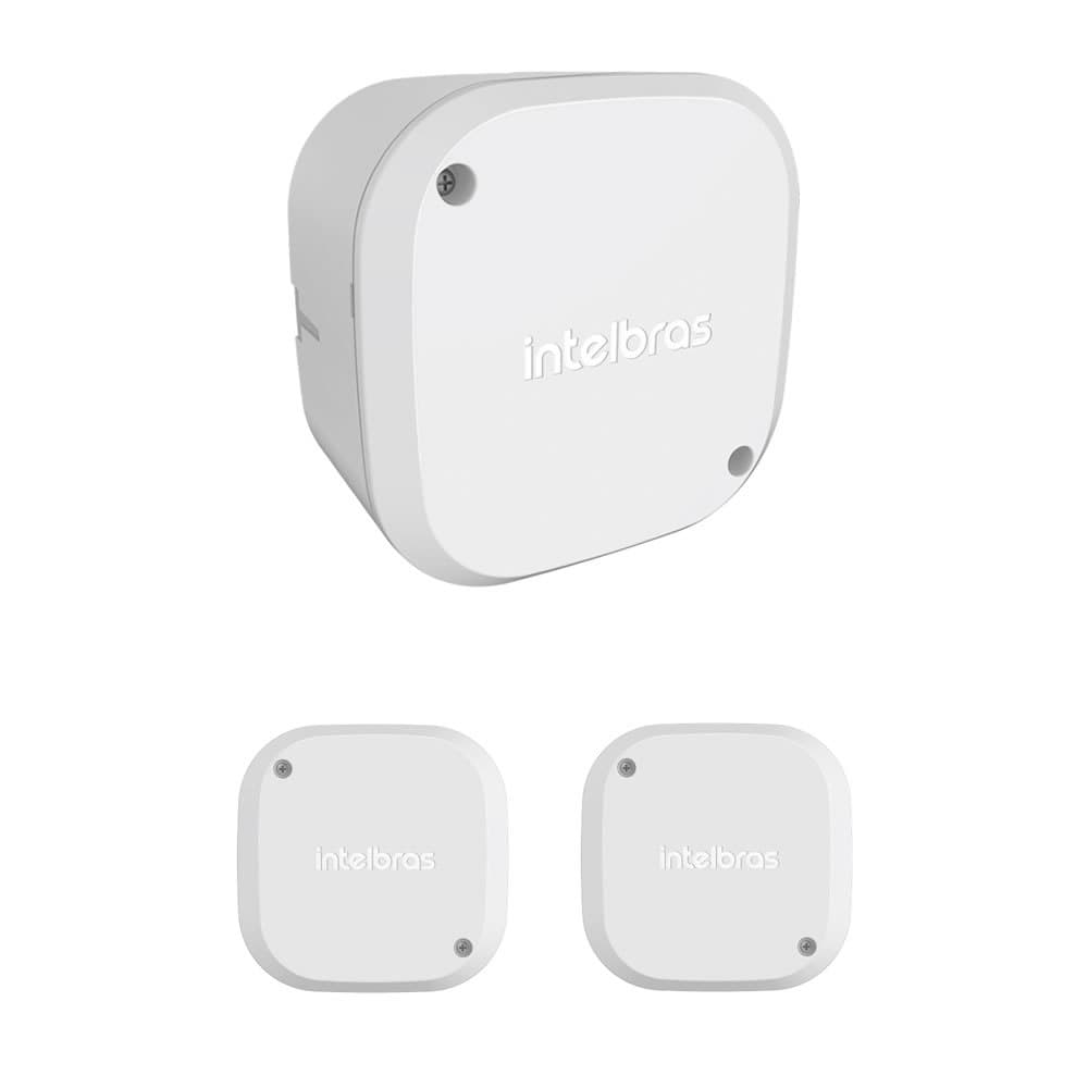 Kit 3 Caixas de Passagem Plástica Câmeras Bullet/Dome Interno VBOX 1100 Intelbras