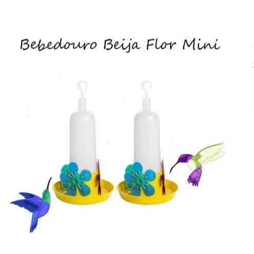 KIT 2 ou 1 , KIT3 OU KIT 4 BEBEDOURO BEIJA FLOR MINI 115ML - COLIBRI CURTELO BINGA GUANAMBI GUINUMBI MAINOI PICA