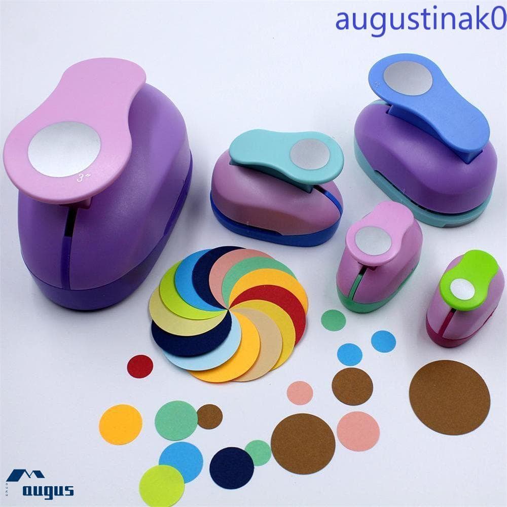AUGUSTINAK Círculo Perfurador Material Escolar DIY Artesanato Corte Artesanal 9/16/25mm Fabricante De Socos