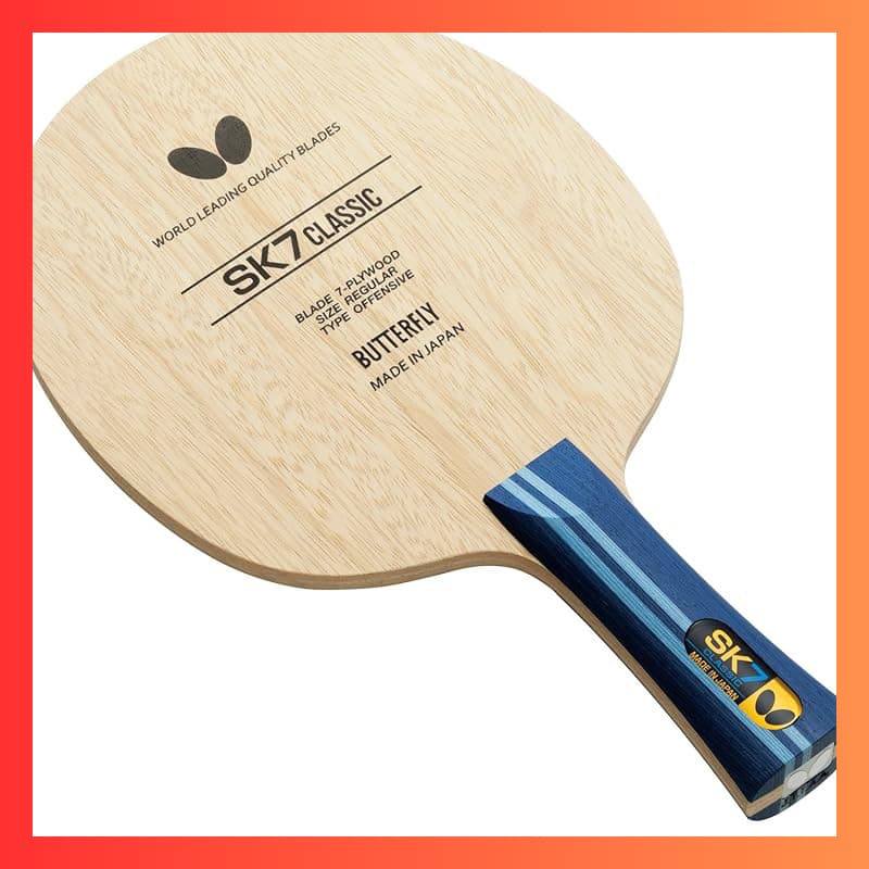 Raquete De Tênis De Mesa Borboleta SK7 Classic-FL Shakehand Queimado Para Ataque 36881