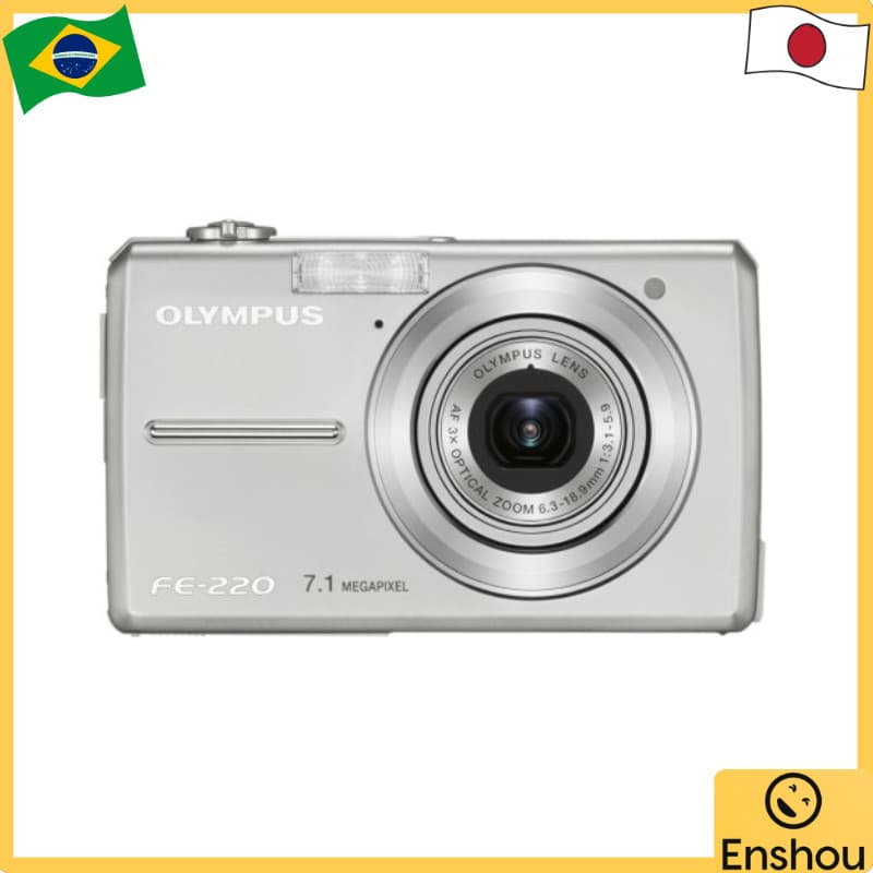 [USED]Do Japão [USADO]OLYMPUS Digital Camera CAMEDIA FE-220