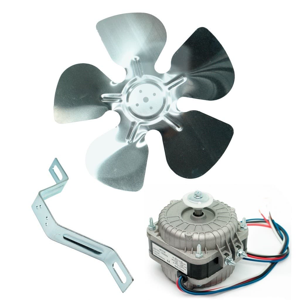 Micro Ventilador Motor 1/40 Exaustor P/ Churrasqueira Bivolt 20cm