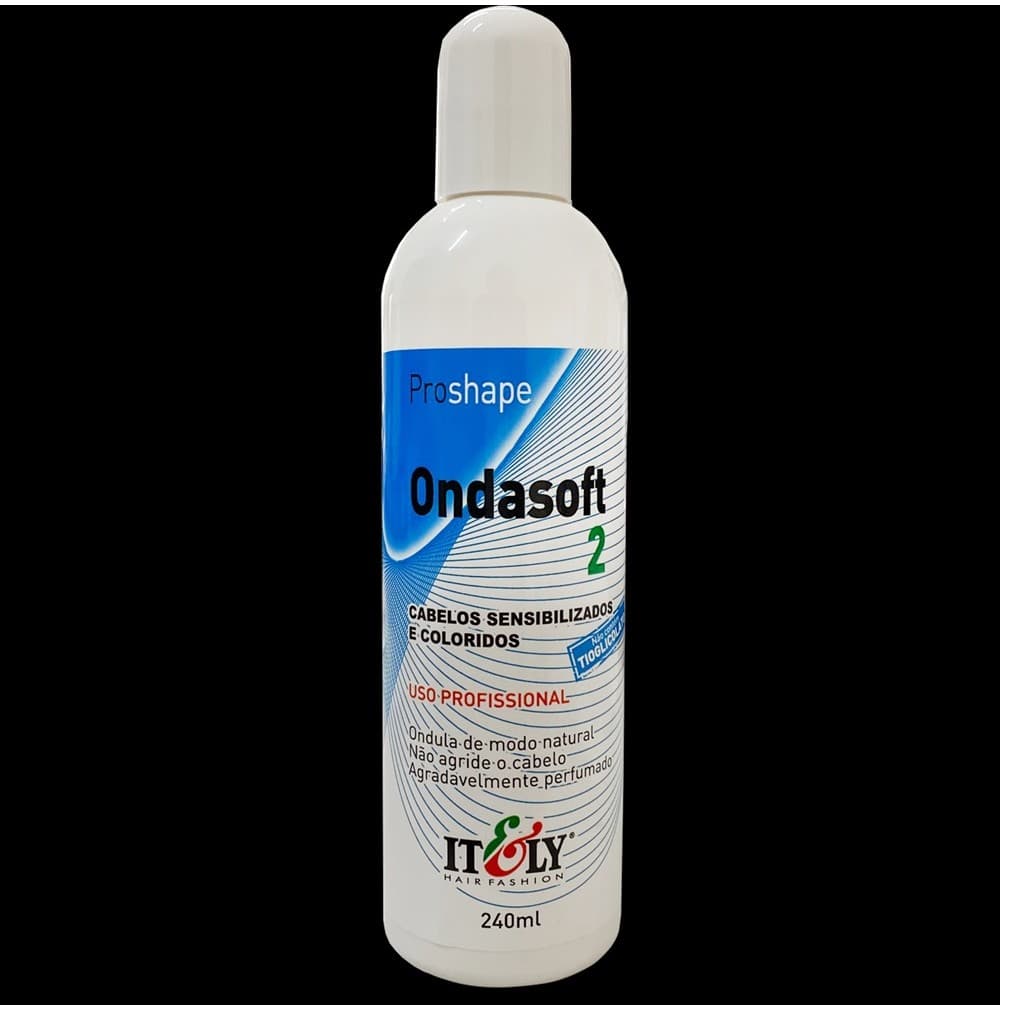 Líquido De Permanente Itely  Ondasoft N° 2 Cabelos Sensiveis e Quimicamente Tratados- 240 ml