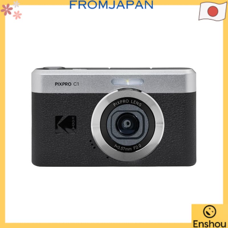 [USED][Direto do Japão] KODAK Pixpro C1 – Câmera Digital Ultracompacta | CMOS BSI De 13MP , Zoom Óptico 4x , Tela LCD De 2.8 " , LED