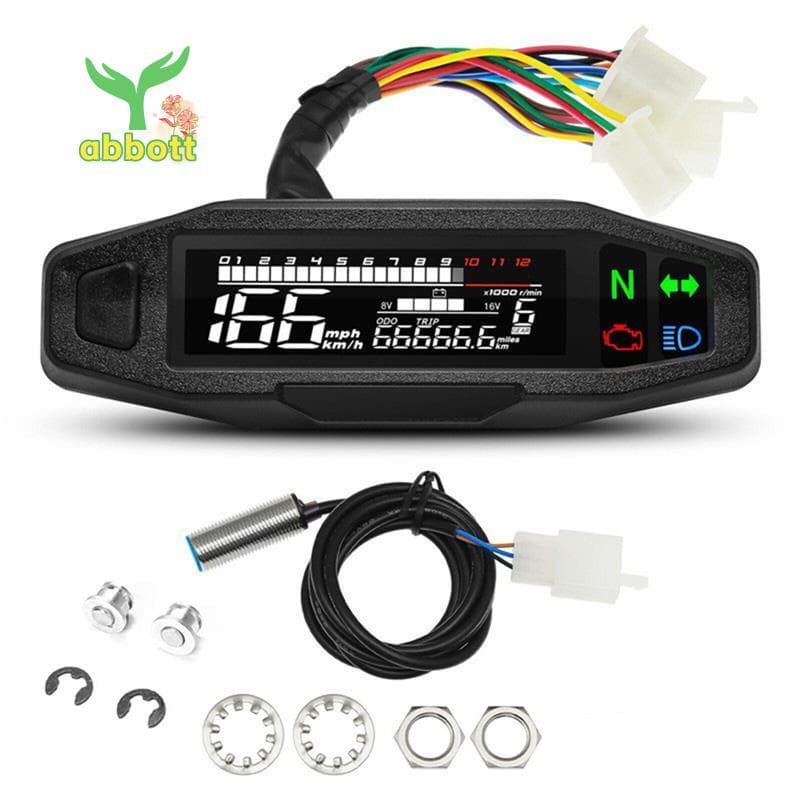 Velocímetro De Motocicleta , Medidor De Óleo , Tacômetro , Medidores Digitais Universais , Conjunto De Instrumentos , In