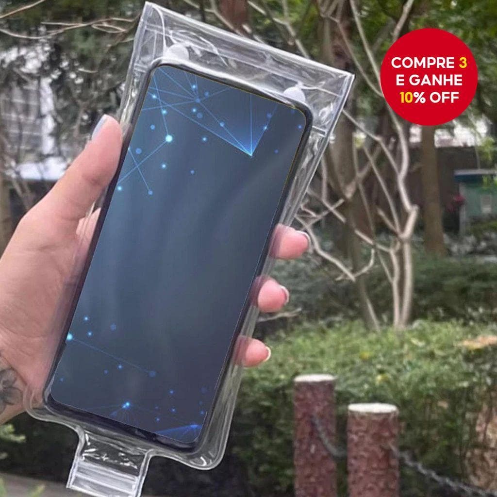 Capa De Telefone À Prova D'água Para Motocicleta , Suporte Recarregável , Tela Sensível Ao Toque , Bolsa Protetora Pilot