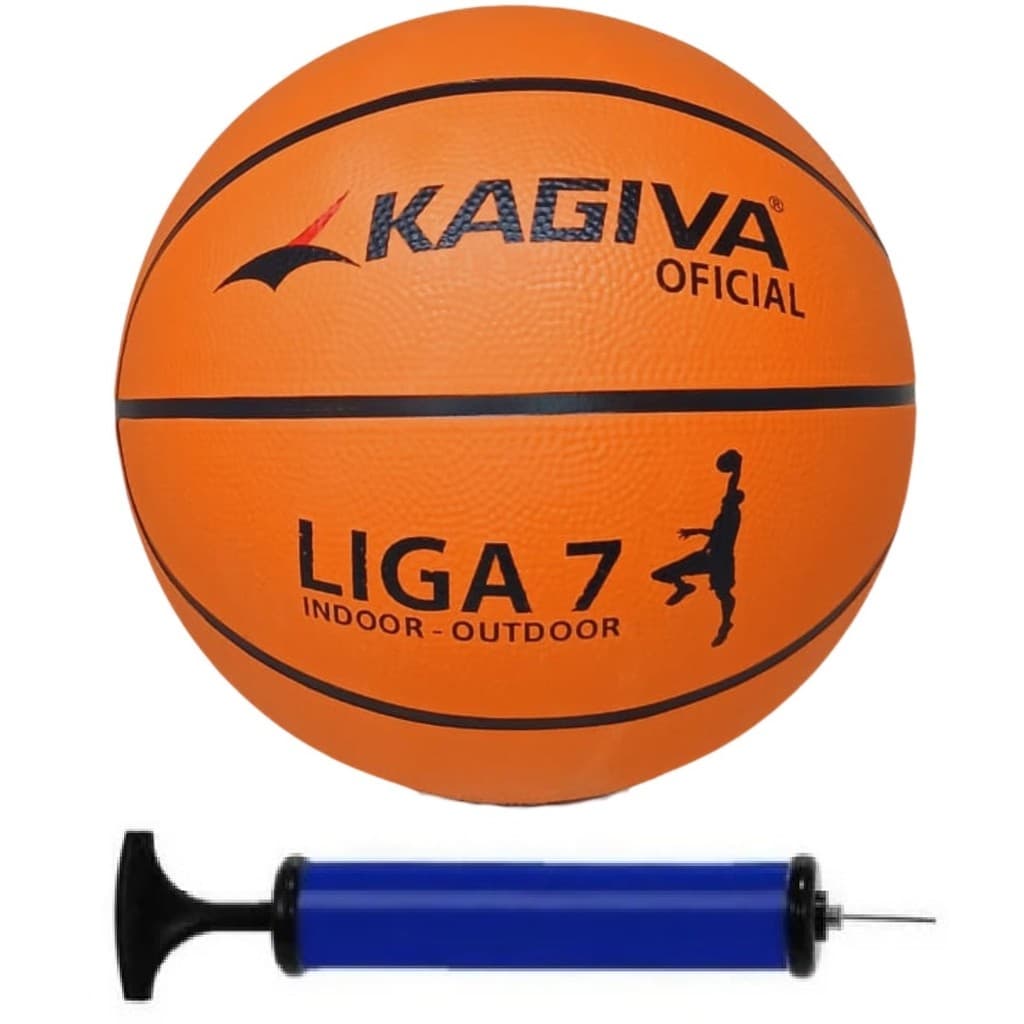 Bola de Basquete Kagiva Oficial + Bomba de Ar