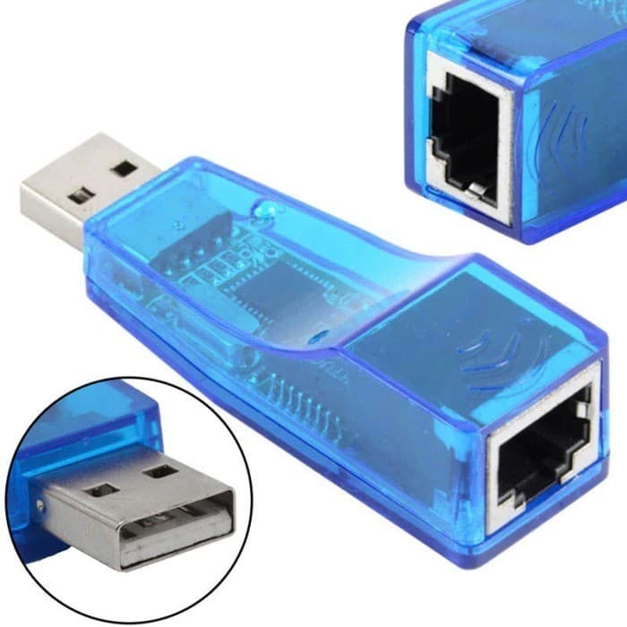 Adaptador Usb Para Rj45 Substitui a Placa de Rede Cat5e