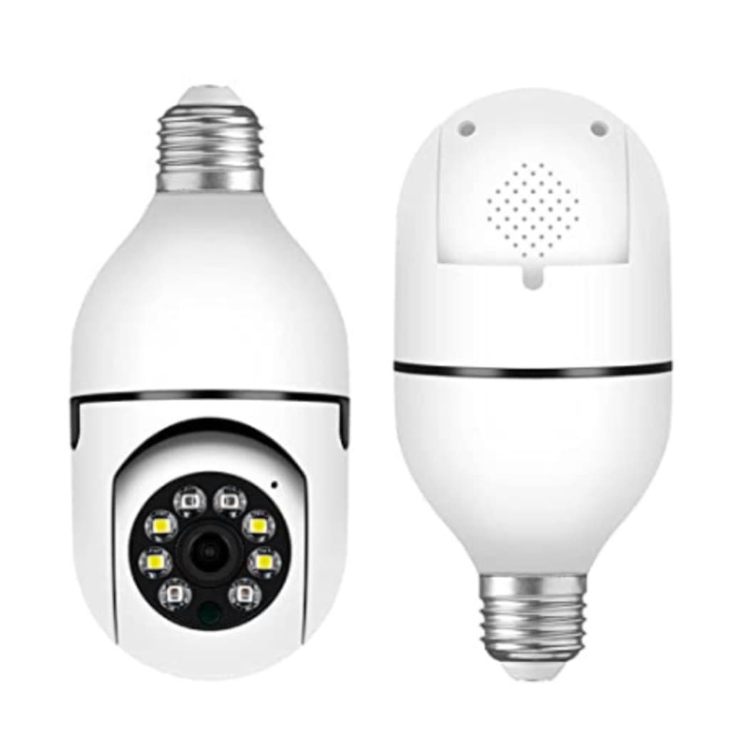 câmera de segurança wifi Com Microfone e Alto-falante Visão Noturna, 360°via yosse