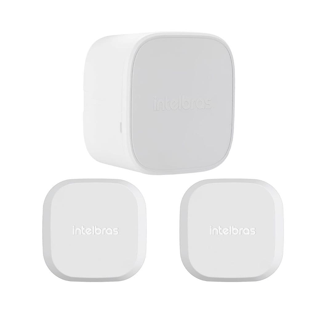 Kit 3 Caixas de Passagem Plástica Câmeras Bullet/Dome Interno VBOX 1000 Mini Intelbras